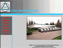 Tablet Screenshot of hvacincorp.com